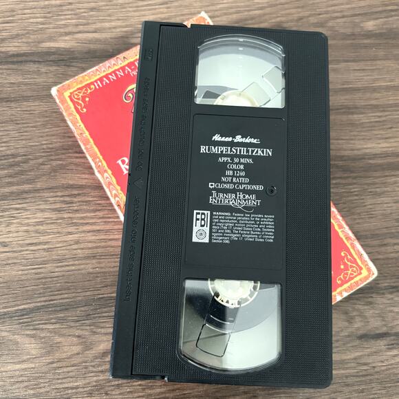 Rumpelstiltzkin Timeless Tales VHS Tape Hanna Barbera - Picture 4 of 4